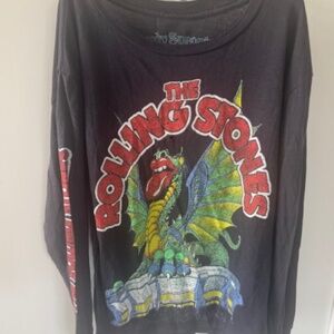 Rowdy Sprout Rolling Stones T-Shirt for Kids 4T